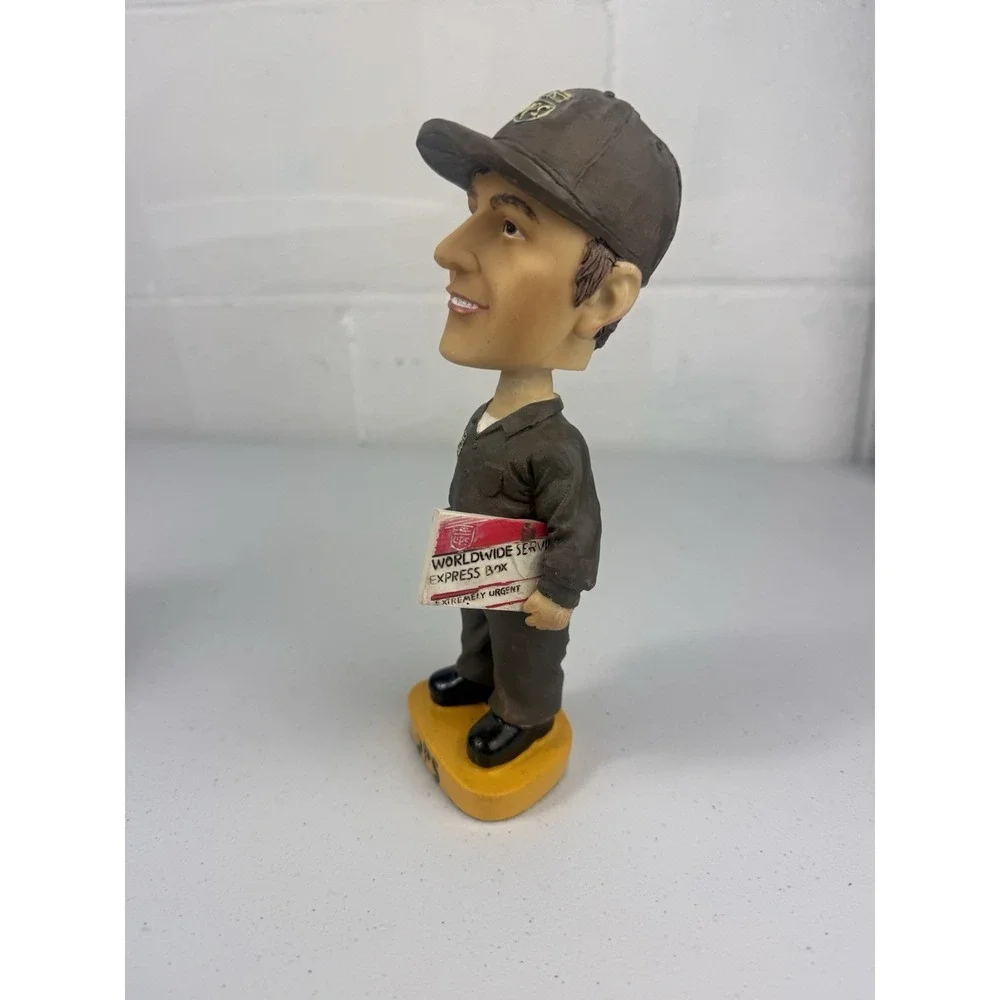 UPS Bobble head Delivery Driver United Parcel Service vintage No Box